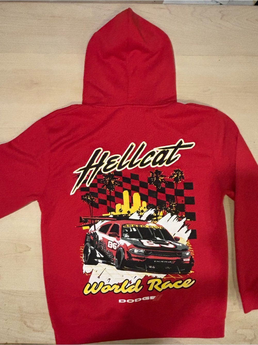 Reason Red 'Hellcat World Race' Graphic Hoodie